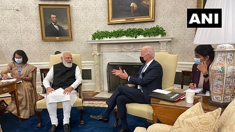 Prime Minister Narendra Modi & Joe Biden