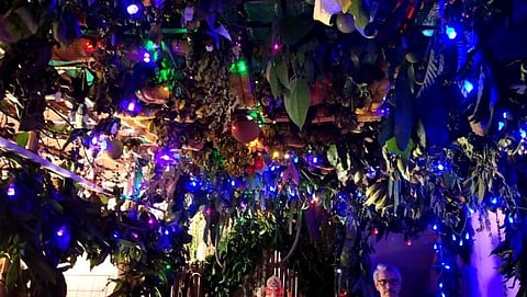 काणकोणात  घरघुती  गणेशोत्सवात वैशिष्ट्य पूर्ण देखावे व माटोळी.