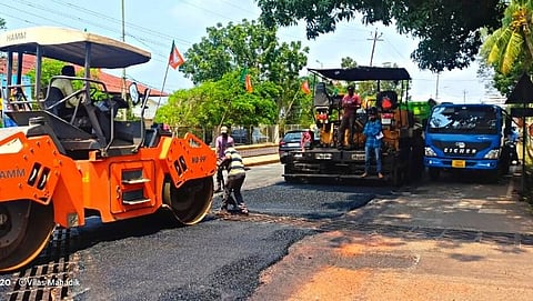 Occasion of Amit Shah's visit, the pits in Goa were filled