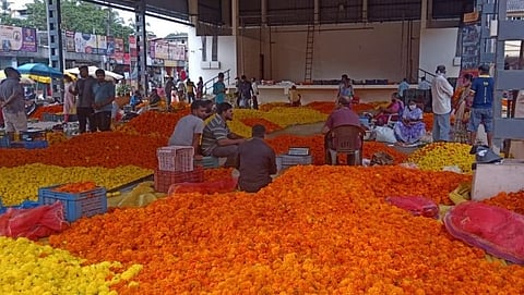 Marigold flowers yield decreased in Goa