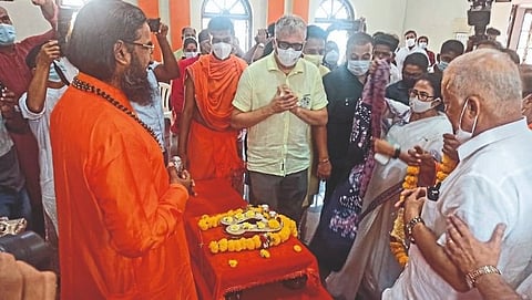 Mamata Banerjee at Tapobhumi