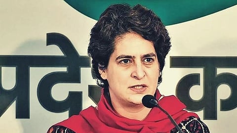 Congress Leader Priyanka Gandhi