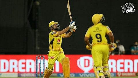 IPL 2021: CSK beat SRH by 6 Wickets MSD finish in his style CSK qualify for the playoff