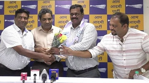 ST Leader Dominic Gaonkar join joins AAP