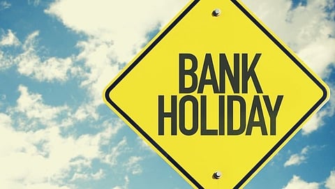 Bank Holidays: banks are closed for 6 days in next week