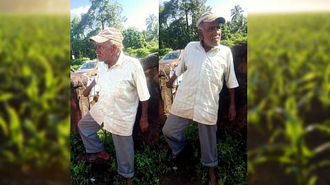 Emotional story of senior citizen in bicholim