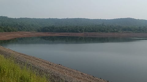 Water storage in Amthane Dam in Goa is low