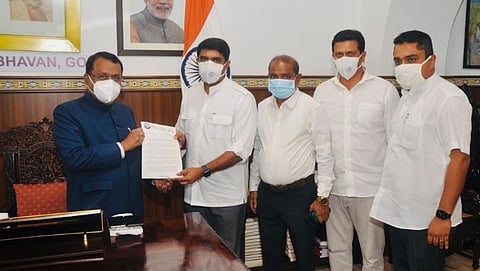 Governor Satyapal Malik & Vijay Sardesai