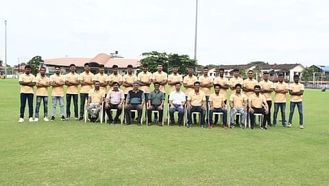 गोवा क्रिकेट असोसिएशनचे संयुक्त सचिव सय्यद अब्दुल माजिद, प्रशिक्षण-क्रिकेट कार्यवाही प्रकाश मयेकर.