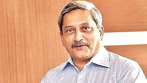 Former Chief Minister Manohar Parrikar