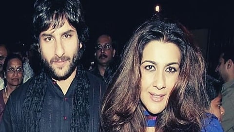 Why did Amrita Singh not marry for the second time after her divorce from Saif Ali Khan?