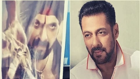 Fans pour milk on the poster of Salman Khan's film Antim