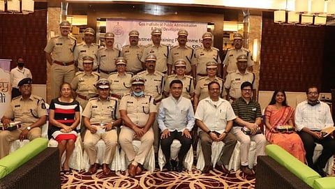 CM dr. Pramod Sawant Attended Valedictory function for training of DYSP's of Goa Police Service.