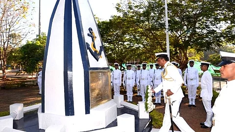 Wreath-laying ceremony Goa Liberation 