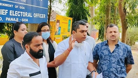 Goa Forward party complaint election commission for government job scam says Durgadas Kamat