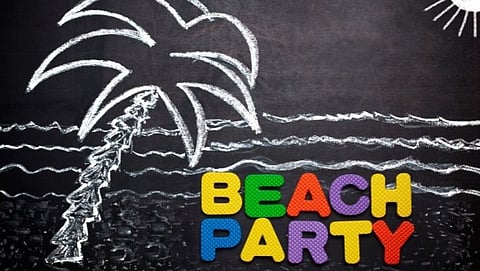 Beach party Pernem taluka 