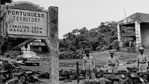 The Portugal ruled over Goa