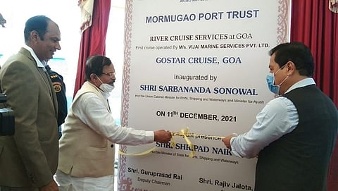 "रिव्हर क्रूझ सर्व्हिसेस" चे उद्घाटन