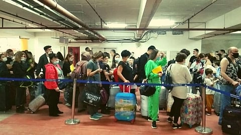 first charter flight arrives in Goa today