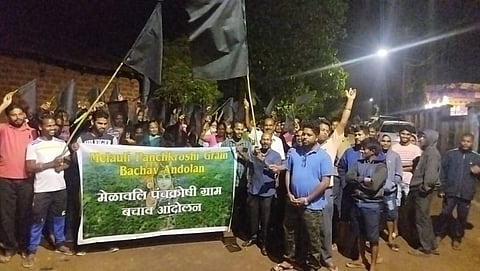 Vishwajeet Rane protest