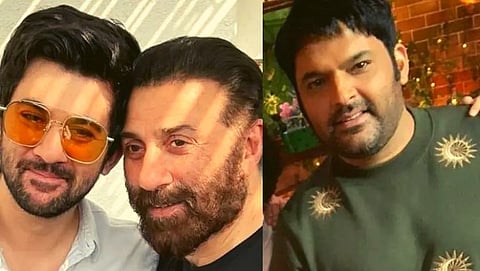 Kapil Sharma ,Sunny Deols ,Karan Deol