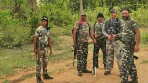 Encounter on Telangana border, security forces killed 6 Naxalites