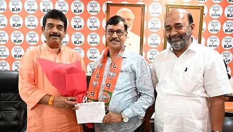 BJP state president Sadanand Shet Tanawade
