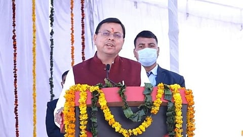 Uttarakhand Chief Minister Pushkar Singh Dhami