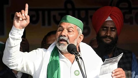Farmer leader Rakesh Tikait