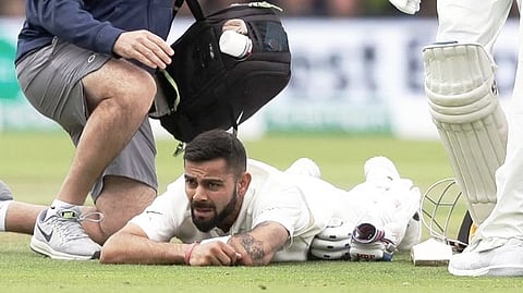Virat Kohli suffers from back pain 