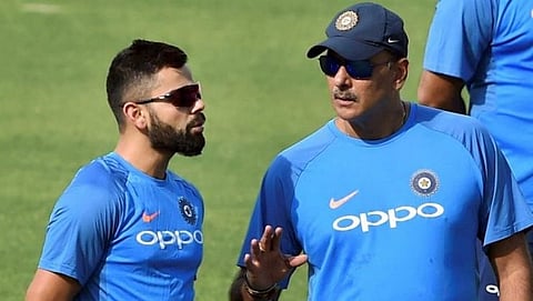 Ravi Shastri & Virat Kohli
