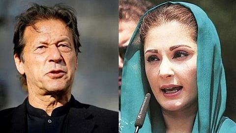 Imran Khan & Maryam Nawaz Sharif