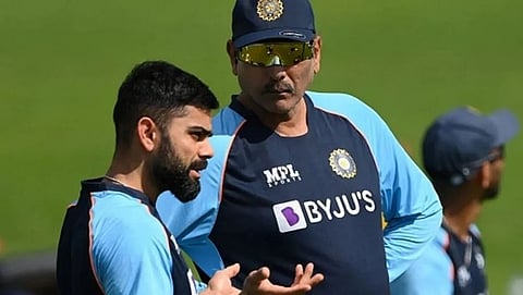 Ravi Shastri & Virat Kohli