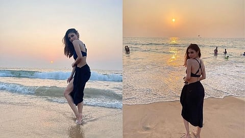 New Year: Mouni Roy ने गोव्याच्या बीचवर लुटला आनंद
