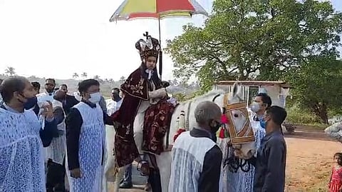 Celebrated festa of Remed Saibini in vasco which tells tradition of 300 years