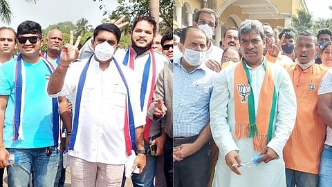 Vijay Sardesai and Damu Naik filed Nominations for Goa Elections