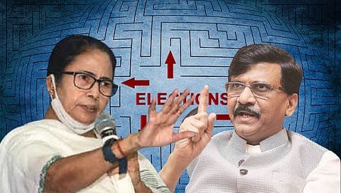 sanjay raut criticize tmc and attack on mamata banerjee