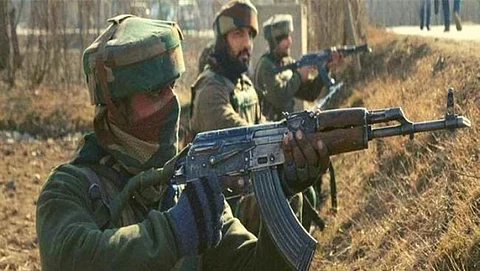 Encounter underway between security forces and terrorists in Pulwama district