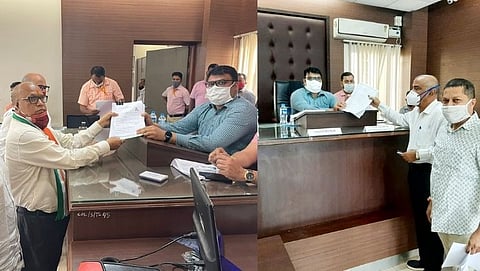 Digambar Kamat and Babu Ajgaonkar Nominations for Goa Elections