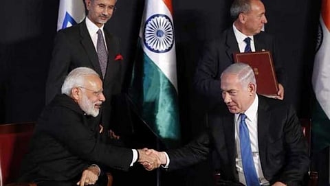 Narendra Modi & Benjamin Netanyahu