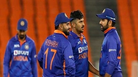 Rishabh Pant and Rohit Sharma