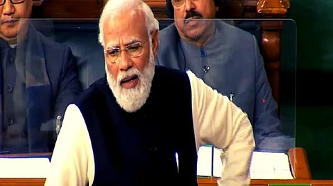 Narendra Modi Loksabha Speech