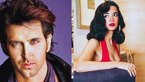 Actor hrithik roshan and saba azad