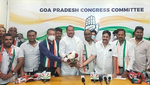 AAP and TMC Leaders entered in Congress