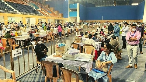 Distribution of voting machines