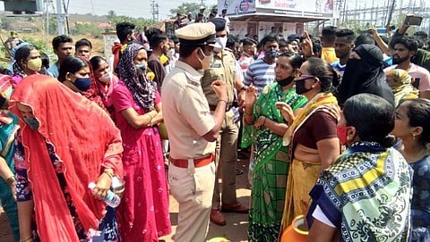 Verna residents water Problem