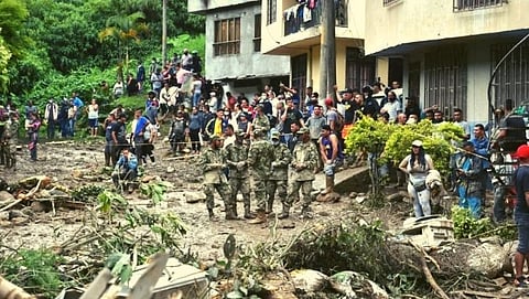 Landslide In Colombia