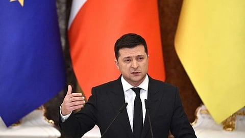 Ukraine President Volodymyr Zelenskyy