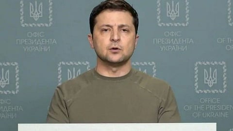 Ukraine President Volodymyr Zhelensky