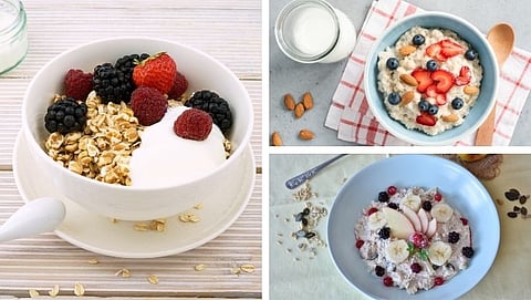 healthy breakfast Recipes, Simple breakfast Recipes, oats recipes with milk, simple oats recipe, oats recipes for weight loss